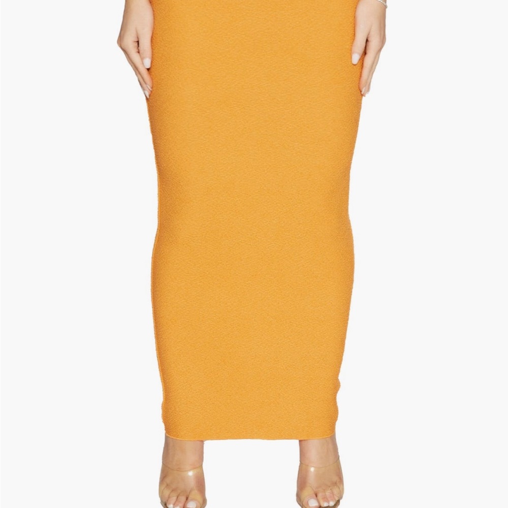 Naked Wardrobe Mustard Skirt